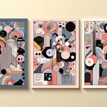 Цветные картины