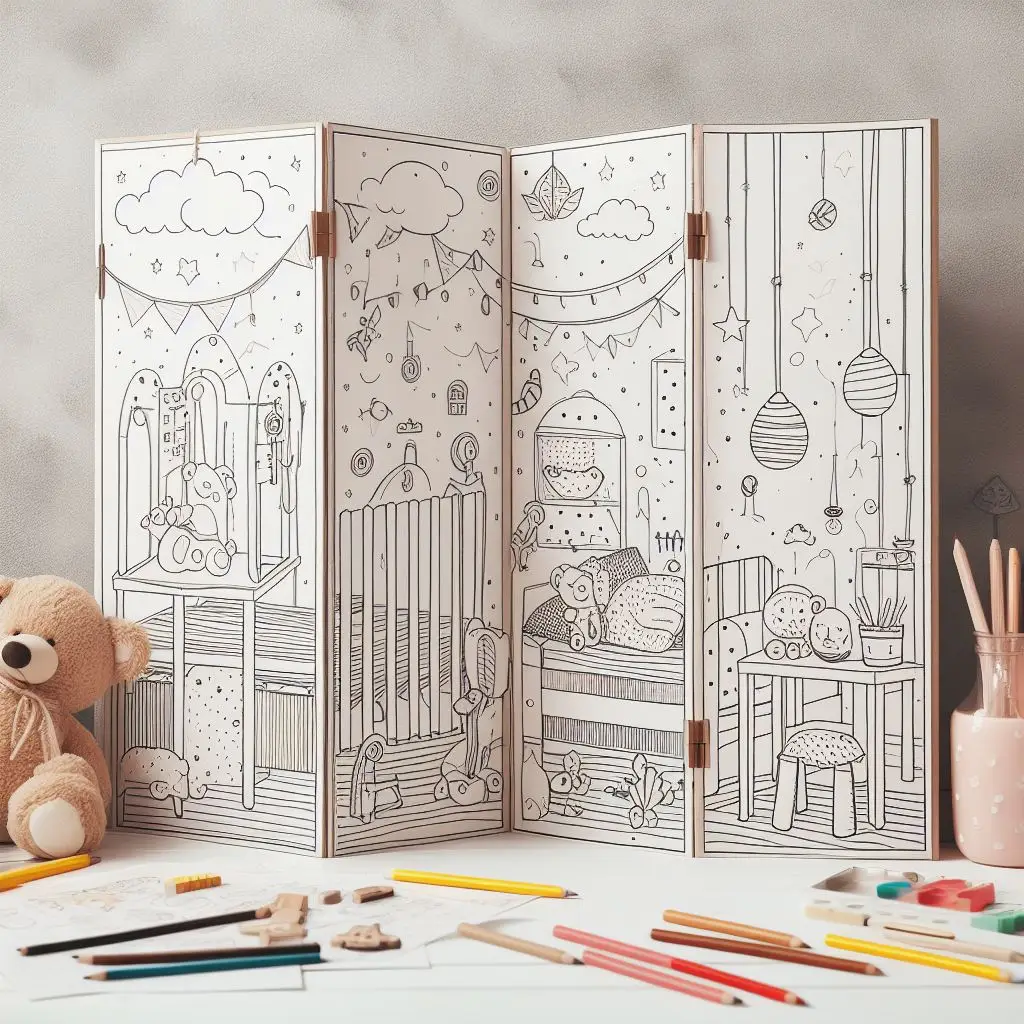 Ширма-раскраска