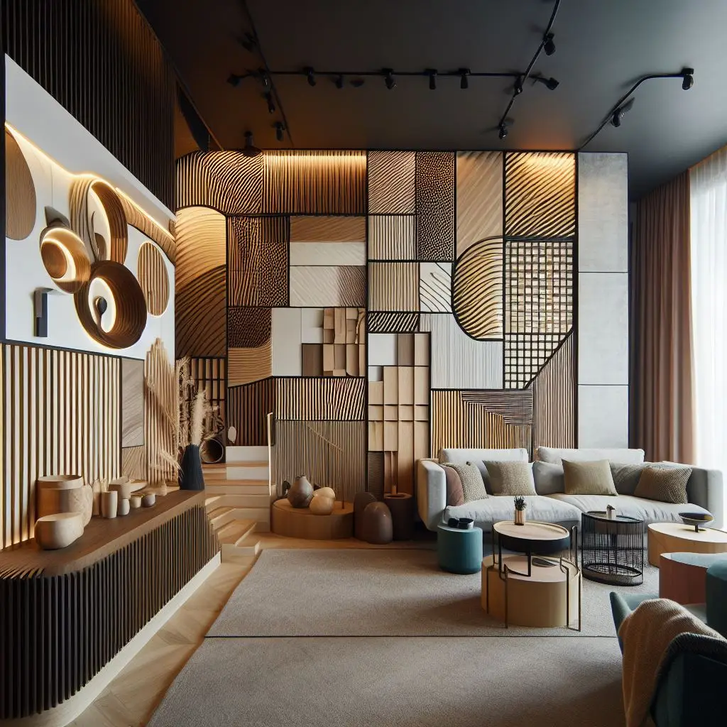 Дизайн интерьера с золотистых цветах