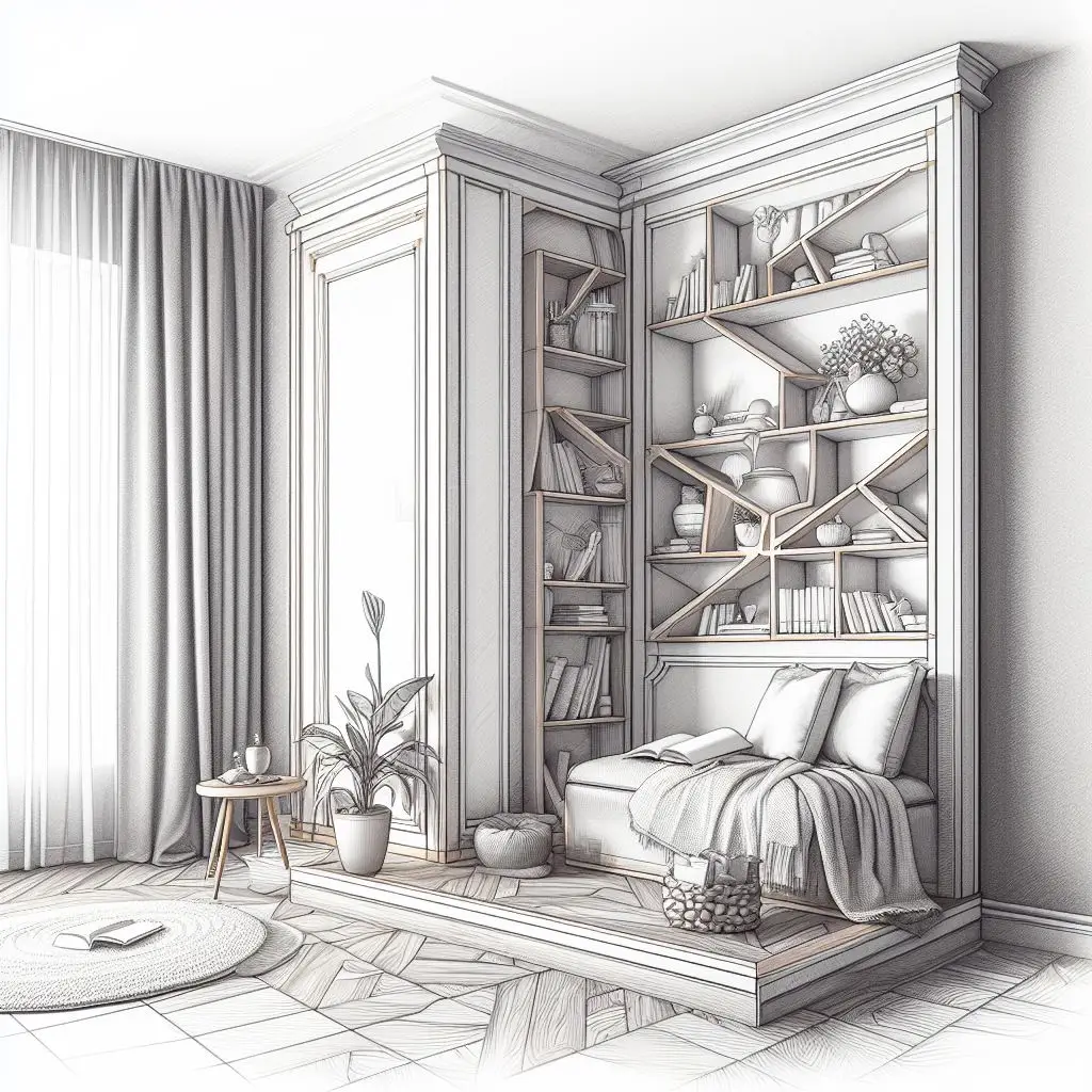 Перегородка в зоне отдыха